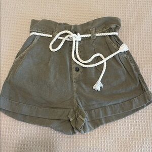 Billabong High-Waisted Khaki Shorts